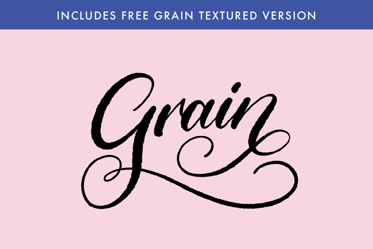 Procreate Lettering Brush - Rounded preview 4