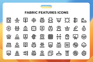 Fabric Features Icons, an Icon by Wencory