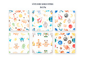 Watercolor Cute Space Collection, a Technology Illustration by MayaNavits (Thumbnail 6 of 10)
