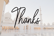 Ramadan Signature | Script Font, a Script Font by Scratchones (Thumbnail 3 of 8)