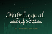 Kabyah Ramadhan Typeface, a Script Font by alit design (Thumbnail 12 of 18)