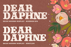 Dear Daphne Font Collection