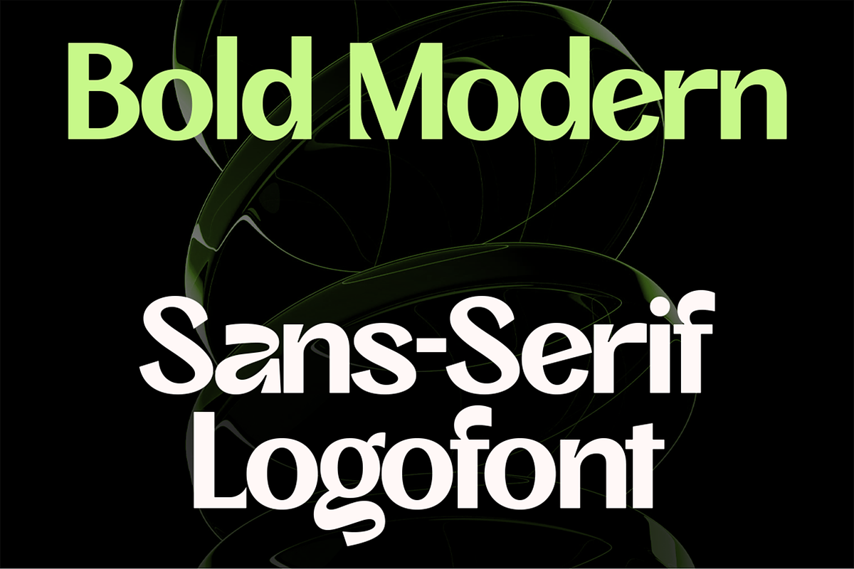 Affinik - Modern Logo Font, a Sans Serif Font by Pekotype (Photo 2 of 12)