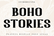 Boho Stories, a Script Font by InermediaSTUDIO (Thumbnail 1 of 8)