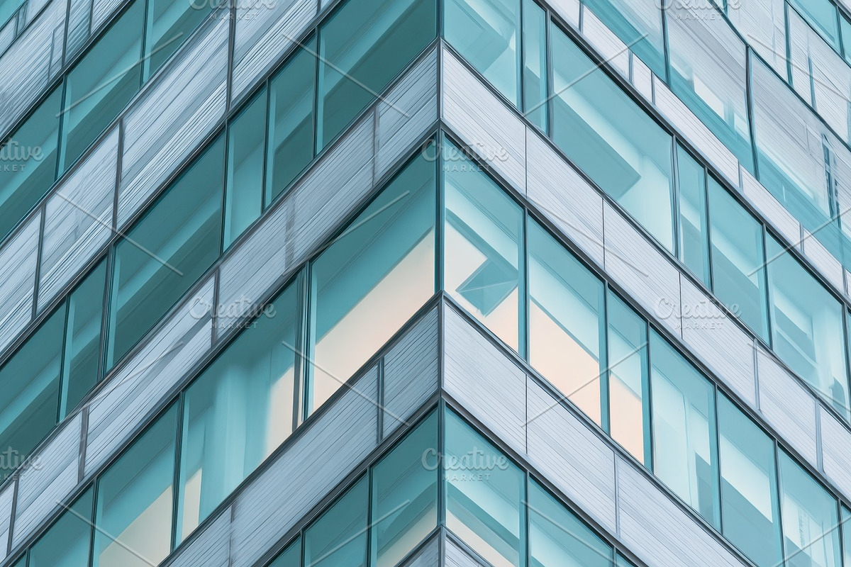 Modern building with glass windows, a Photo by Beautiful things (Photo 1 of 2)