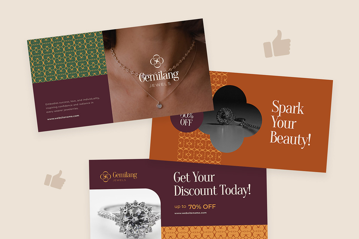 Gemilajels - Facebook Post, a Social Media Template by Fannan Studio (Photo 2 of 3)