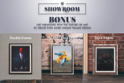 Showroom - Frames Mockups, a Product Mockup by Madebyvadim (Thumbnail 9 of 10)
