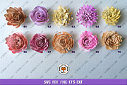 3D Rolled Paper Flowers SVG, a Graphic by Digital_Craftyfox (Thumbnail 11 of 11)