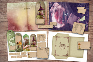 Fairy Scrapbooking Kit