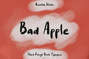 Bad Apple, a Font by Kawalan Studio (Thumbnail 1 of 7)