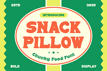 Snack Pillow Chunky Food Display