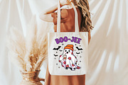 Retro Halloween Ghost PNG Sublimatio, an Illustration by DreamCafeArt (Thumbnail 4 of 7)