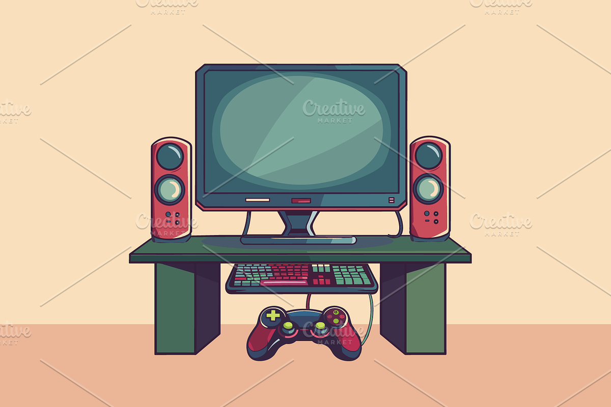 Video Game Illustrations, an Illustration by billpaxton.next (Photo 6 of 37)