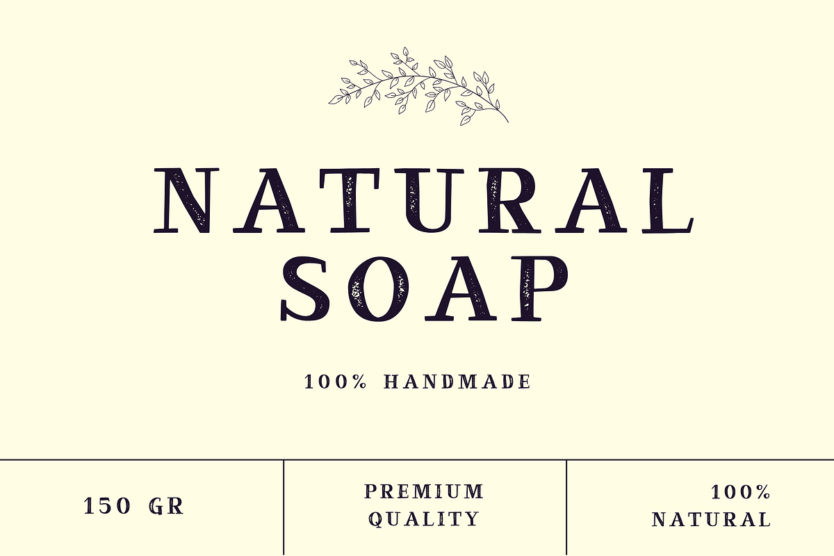 Fogleaf - The Natural Letterpress, a Serif Font by Graphicfresh (Photo 3 of 8)