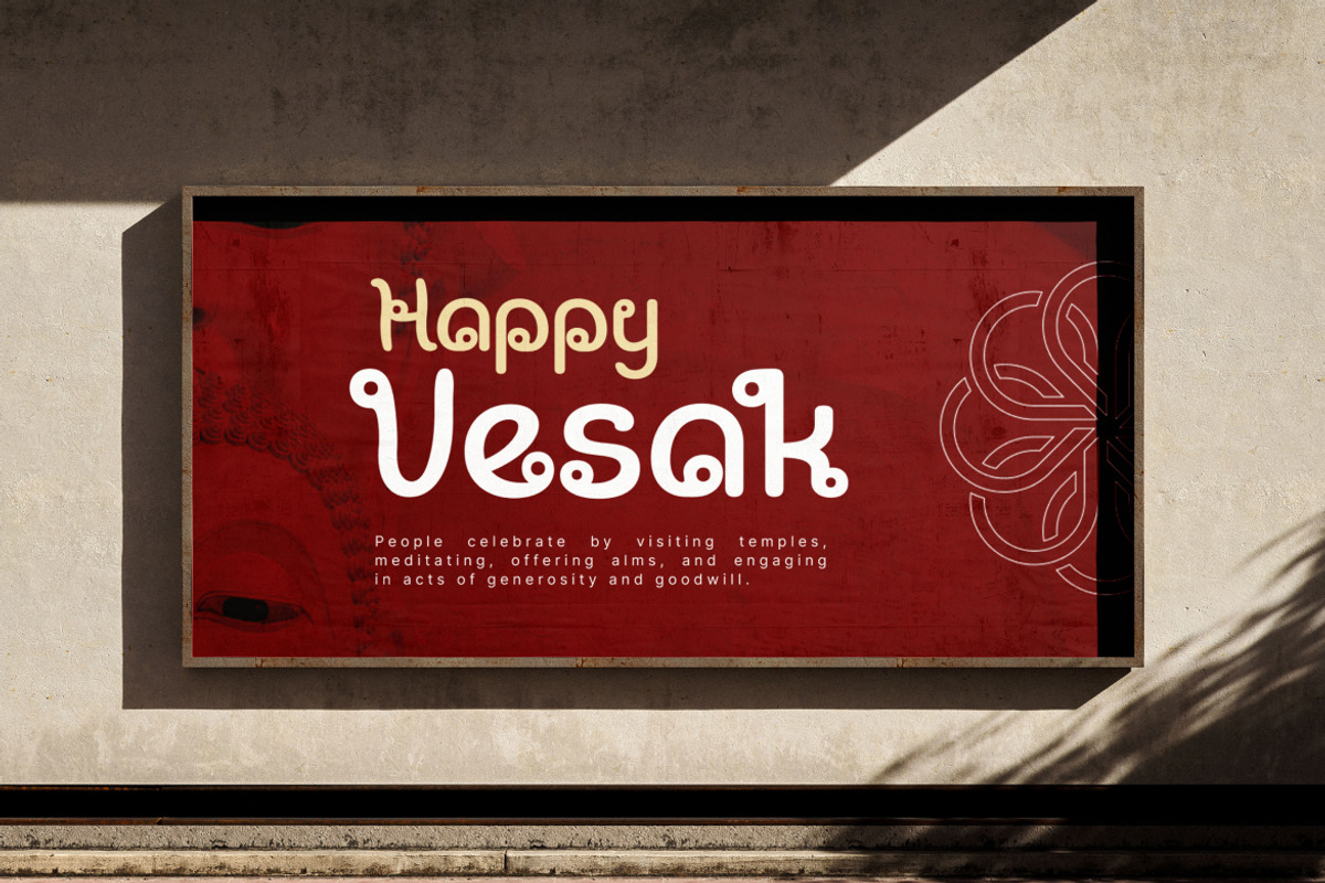 Aunthara Creative Font, a Handwritten Font by Vadovastd (Photo 7 of 7)