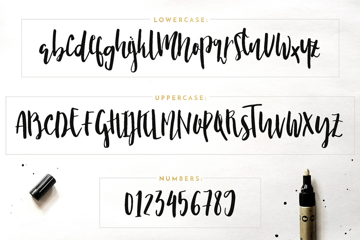 Nicoline Script preview 6