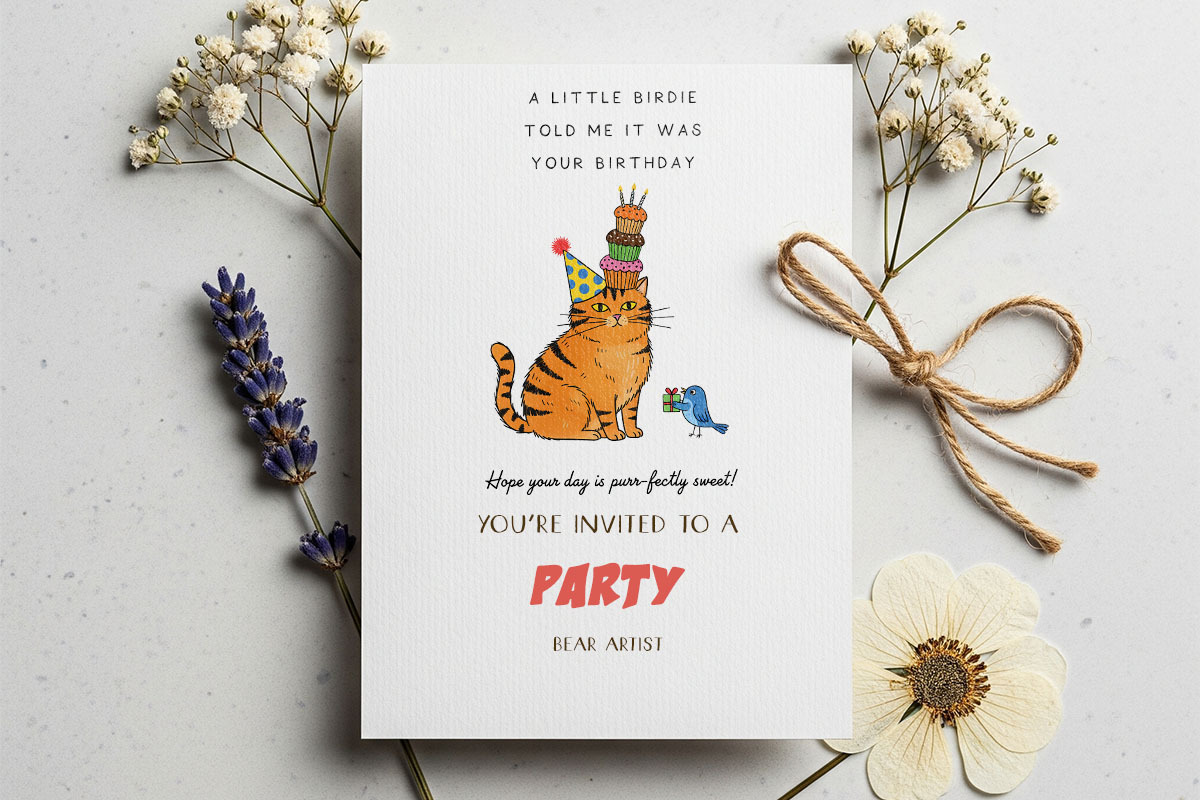 Cat and Animals Funny Birthday PNG, a Graphic by GlitterCraft (Photo 6 of 101)