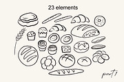Bakery and pastry, a Graphic by Oxi An illustrator (Thumbnail 3 of 9)