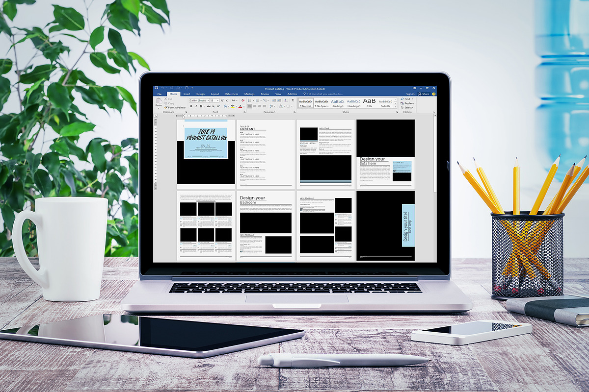 Product Catalog Bundle | Word, indd, a Brochure Template by obayes (Photo 32 of 39)