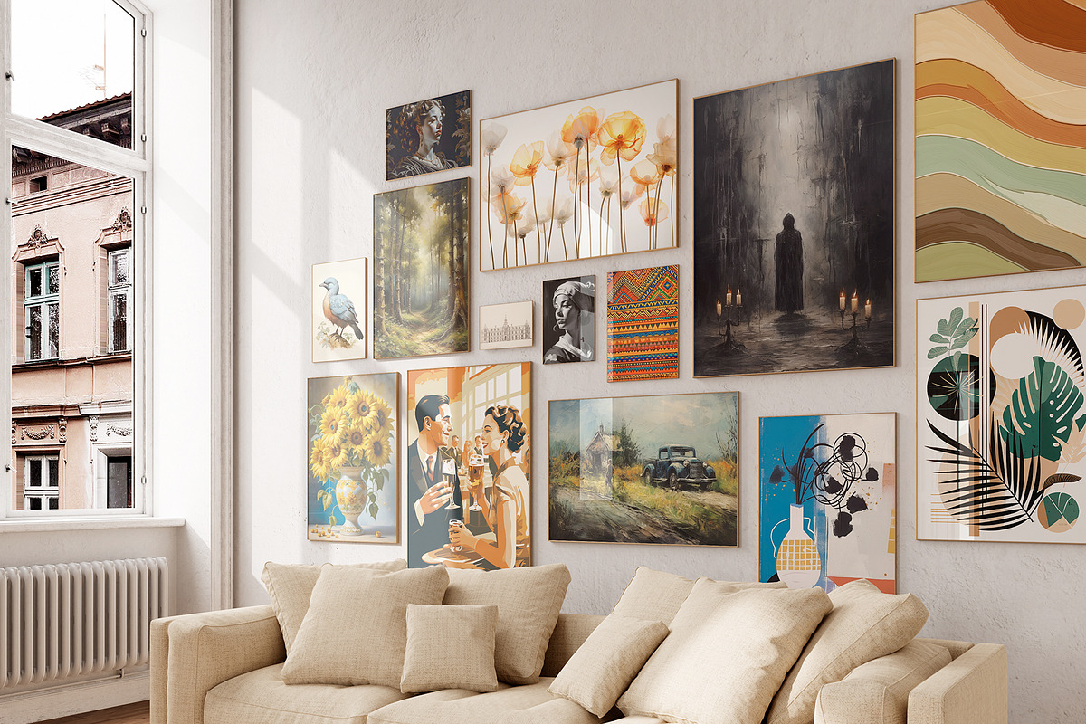 333 Eclectic Prints Collection, a Background Graphic by ApetekMarket (Photo 6 of 14)