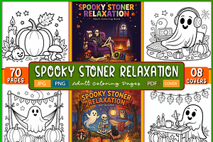 Spooky Stoner Relaxation Adult