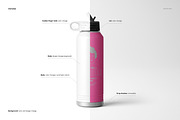 P. Coated 40 oz. Water Bottle Mockup, a Product Mockup by creatsy5 (Thumbnail 3 of 13)