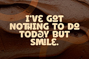 Buhega Chocoo – Bold Food Font, a Font by Lettermine (Thumbnail 2 of 9)