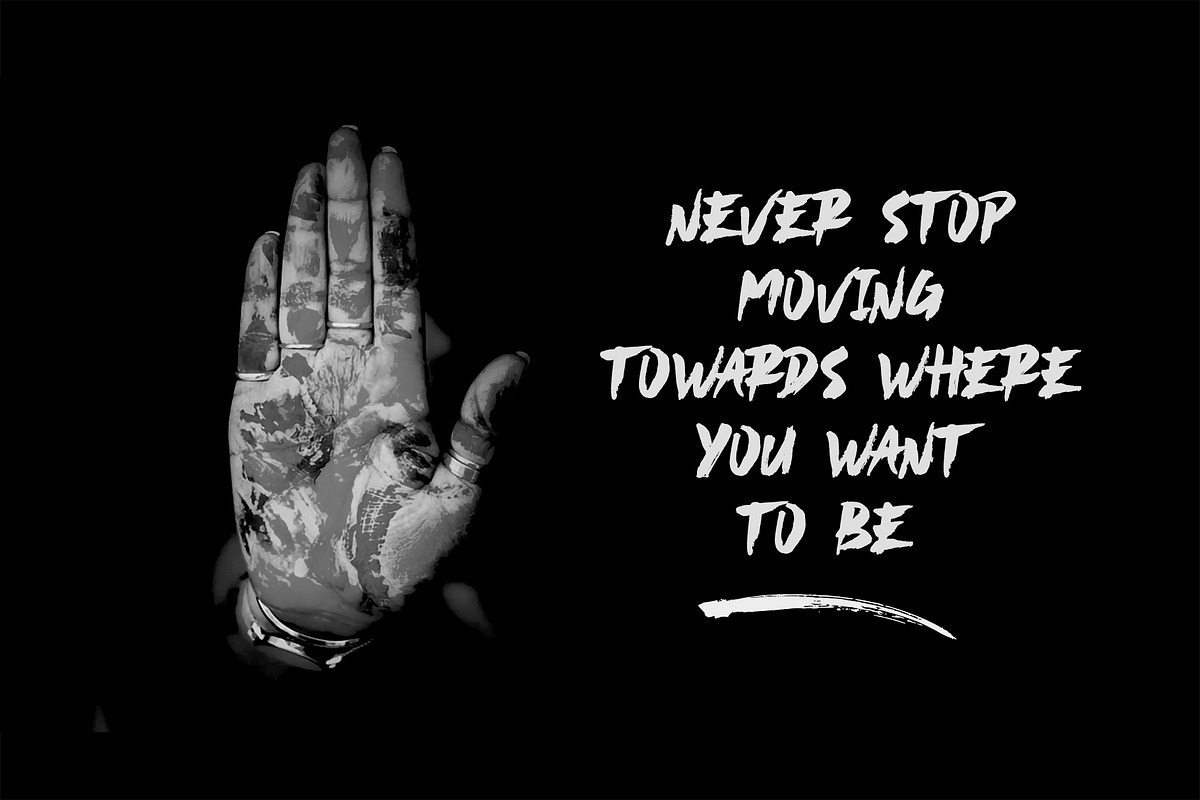Never Settle, a Font by Letteratom (Photo 9 of 9)