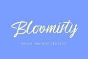 Bloomisty – Brush Handwritten Font, a Handwritten Font by MERCI STUDIO (Thumbnail 1 of 8)