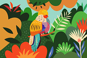 Tropical nature, an Animal Illustration by MoleskoStudio (Thumbnail 4 of 8)