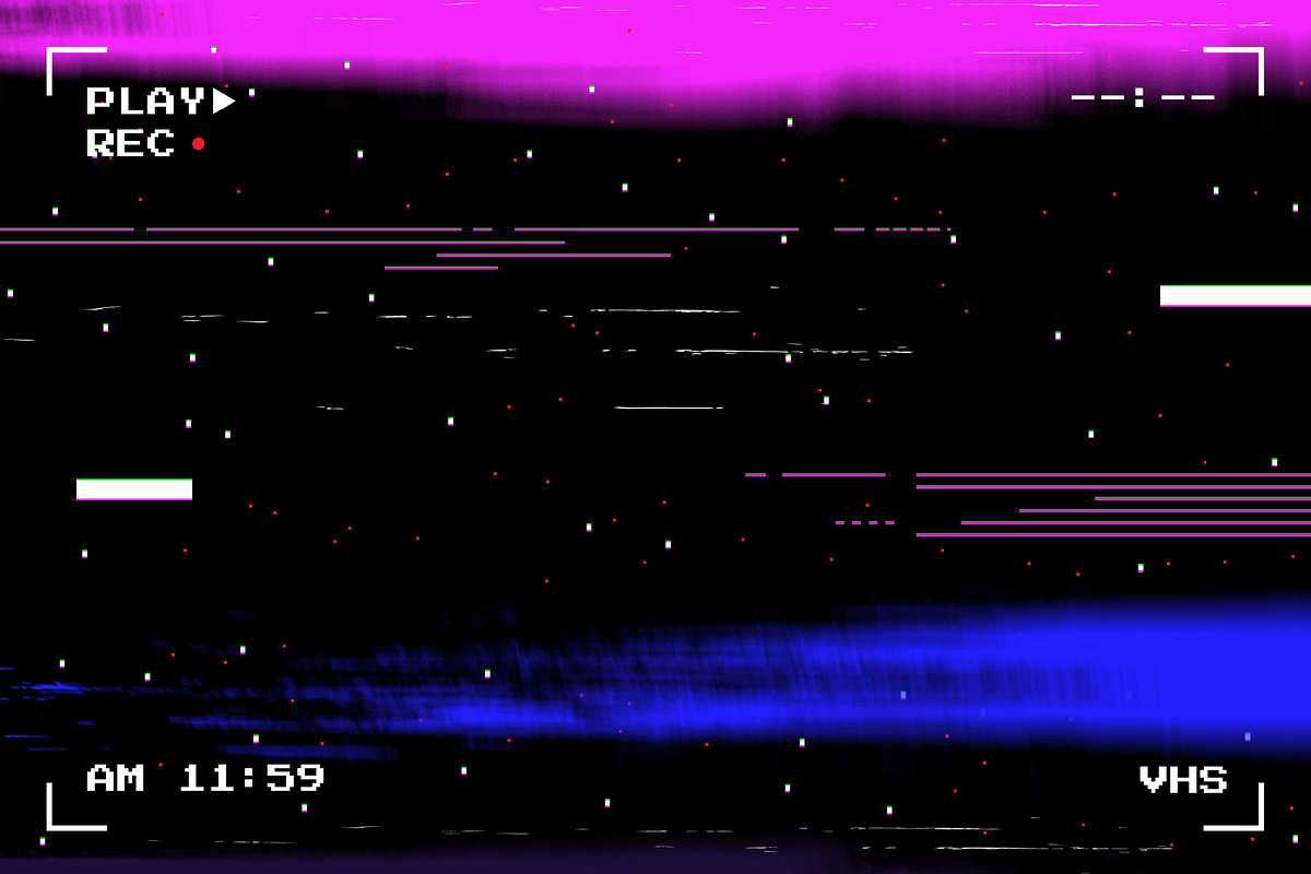 300 Glitch Overlays JPG, a Texture Graphic by Chipshpow Graphics (Photo 5 of 6)
