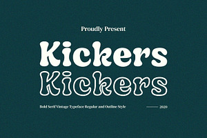 Kickers - Bold Serif Typeface, a Serif Font by Fype Co.