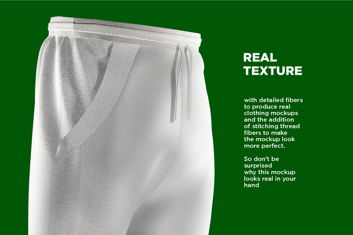 Short Sweatpants Mockup, a Shirt Mockup by image touch (Photo 5 of 10)