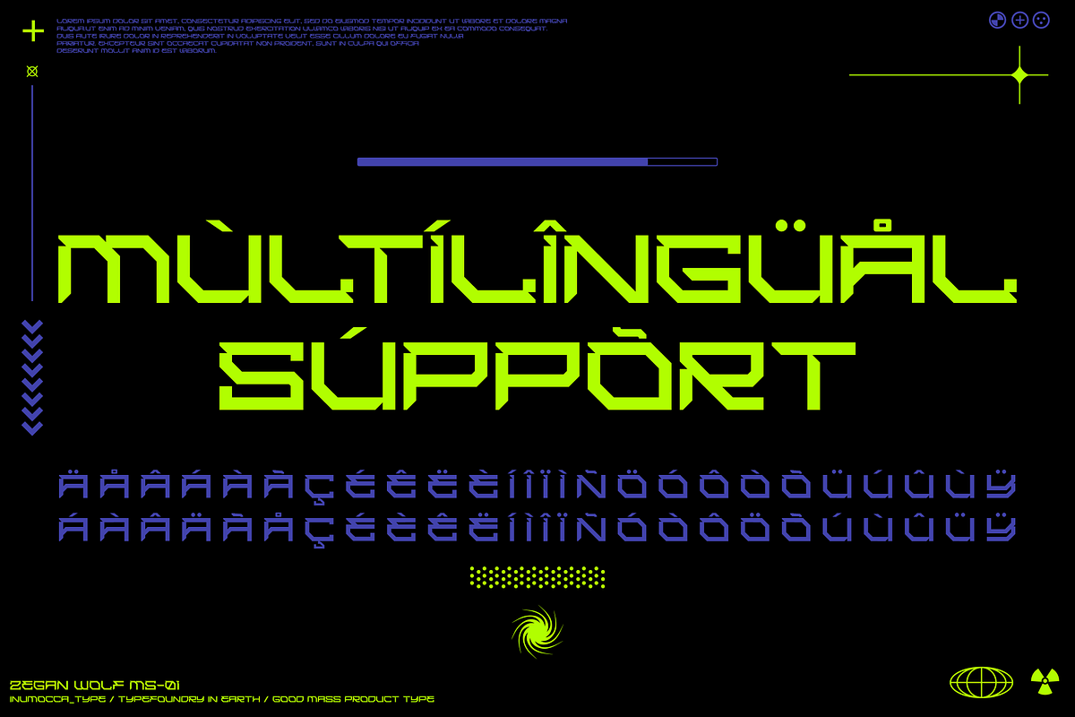 Zegan Wolf, a Sans Serif Font by inumocca_type (Photo 12 of 13)