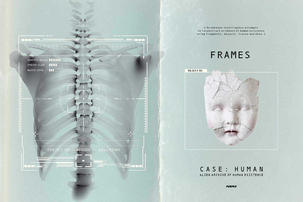 Case: HUMAN. Collage Pack, an Object Graphic by Purple (Photo 8 of 18)