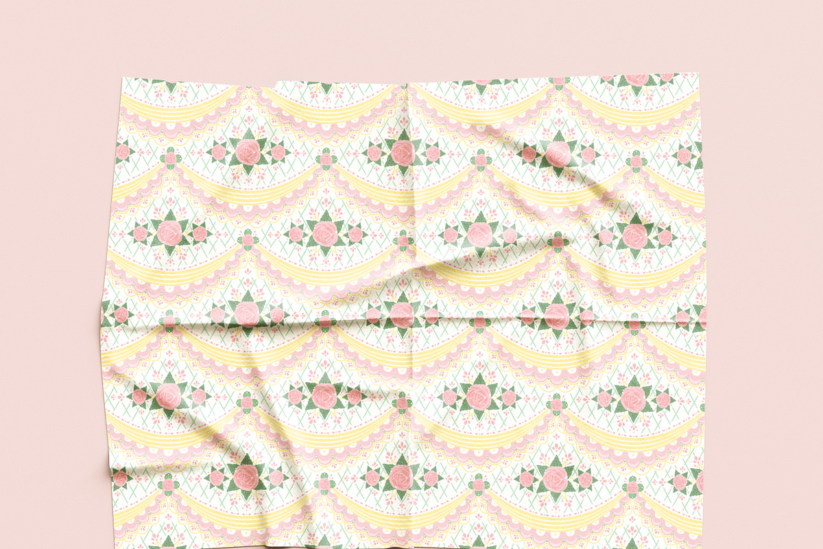 Cottagecore Pattern 10 Vintage Lace, a Pattern Graphic by Euonia Meraki (Photo 2 of 12)