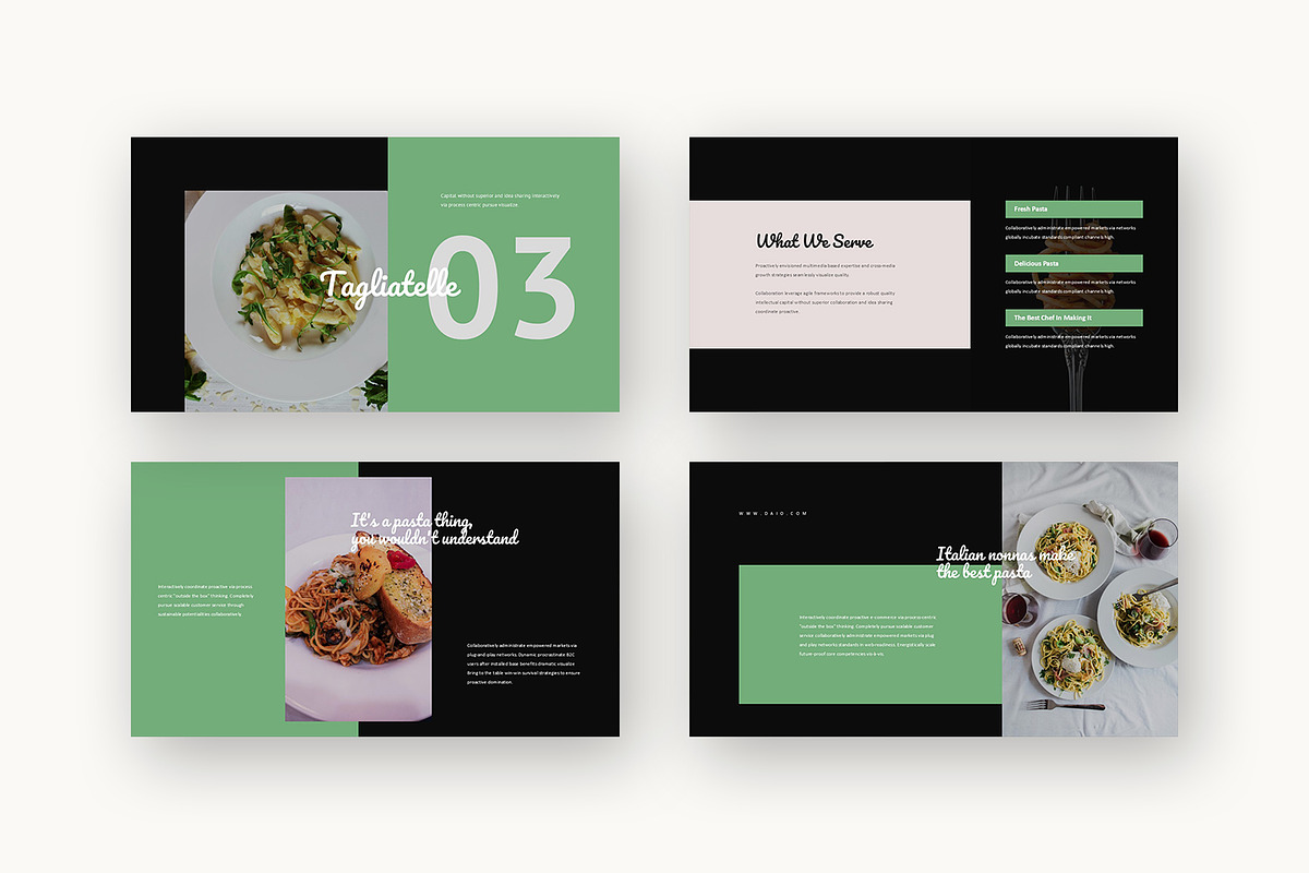 Daio : Food Business Google Slides, a Presentation Template by Punkl Camp (Photo 11 of 16)