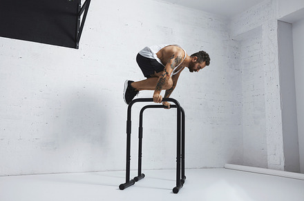 Calisthenic and bodyweight exercises featuring workout, fitness, and training, a Sports & Recreation Photo by DeRepente
