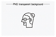 Human Head Avatars Set, a Person Illustration by Designfour (Thumbnail 6 of 7)