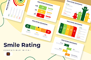 Smile Rating Illustrator Templates, a Presentation Template by Slidesmash (Thumbnail 1 of 4)