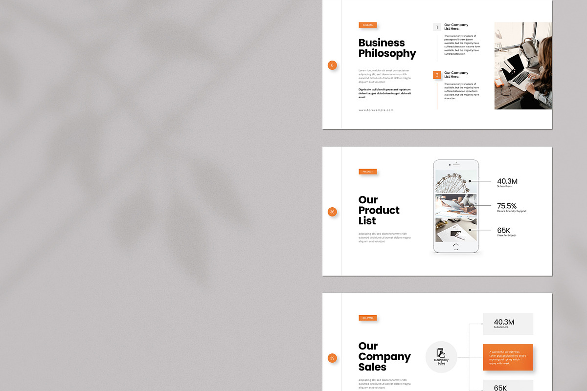 MINI - Presentation Template, a Presentation Template by SlideStock (Photo 5 of 11)
