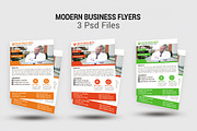 Modern Business Flyers, a Marketing Template by erikadesign (Thumbnail 1 of 6)