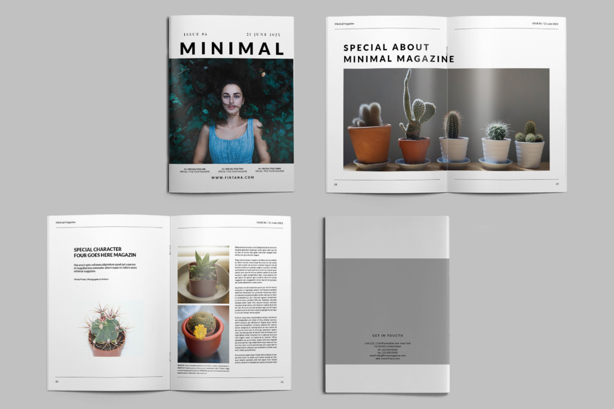 Minimal Magazine, a Magazine Template by Firtana (Photo 9 of 13)