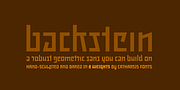 Backstein, a Sans Serif Font by Catharsis Fonts (Thumbnail 1 of 5)