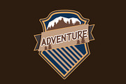 Vintage-Adventure-Badges, a Branding & Logo Template by Ismael Hossain (Thumbnail 4 of 7)