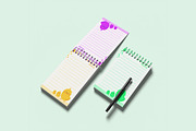 Colorful A6 Paper Notebook Mockup, a Books & Magazine Mockup by ianmikraz (Thumbnail 5 of 5)
