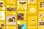 Food Blogger Instagram Post Template, a Social Media Template by BoontenStudio (Thumbnail 3 of 7)