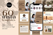 Light Brown Instagram Template Canva, a Social Media Template by bonadigitals (Thumbnail 1 of 7)