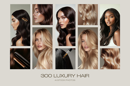 300 Hair Stock Images II