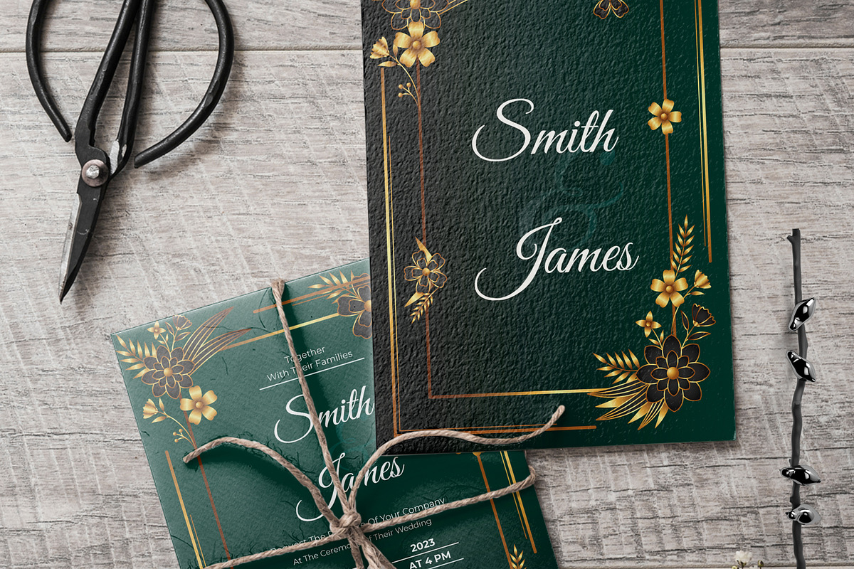 Invitation Card Design Layout